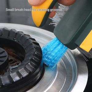 Cepillo de Limpieza Doméstica al por Mayor, Utensilios de Cocina, Cepillo para Azulejos y Ventanas con Forma de Canal para Suministros del Hogar, Herramientas de Baño - Product Image 2