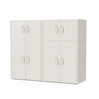 Armoire de rangement pour jouets d'enfants Liserve, design moderne et simple, en plastique, multifonctionnelle, grande capacité, pour la chambre des enfants