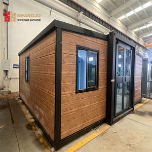 Conteneur d'expédition préfabriqué Roues <span class=keywords><strong>de</strong></span> <span class=keywords><strong>maison</strong></span> Petites maisons mobiles pour travail en ligne <span class=keywords><strong>Maison</strong></span> Salon Appartement Bureau mobile Travail - Product Image 3