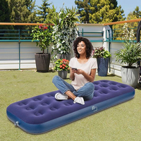 Tapis de Camping Gonflable Imperméable pour 1 Personne Tapis de Couchage Voiture de Colline de Jardin Vente en Gros Matelas Gonflable Portable