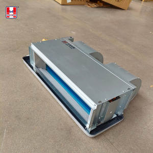 Unità Fan Coil Idronica Nuova di Zecca 1,5 HP 1250 1150 1050 Giri/min 110V 240V 24V Schermo Touch Completo FCU Condizionatore d'Aria - Product Image 5