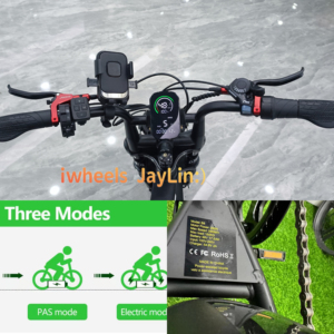 Bicicleta Eléctrica de Montaña S8, Disponible en Almacenes de EE. UU. y la UE, Bicicleta Eléctrica Europea de 25 km/h, Legal para Carretera, H9, Fatbike Eléctrica V8Pro de Aluminio - Product Image 6
