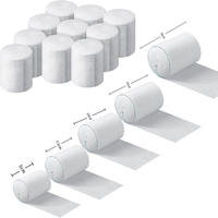 Rouleau de rembourrage blanc en polyester respirant, absorbant et doux pour la peau, idéal pour les doublures de plâtre orthopédiques et les projets artistiques (vente en gros)
