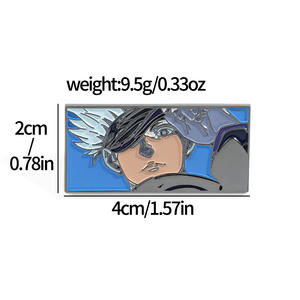 Nuovi 2 Stili di Spille Personalizzate Ryomen Sukuna, Distintivi in Metallo Smaltato di Itadori Yuji per Cappelli - Product Image 2