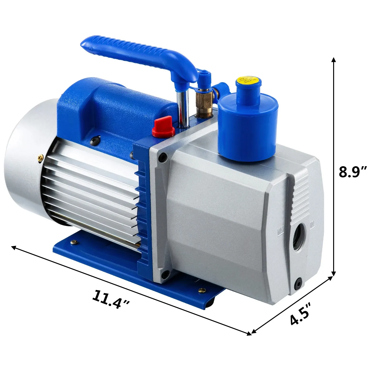 2.5 cfm 1/4hp bomba de vácuo com medidor colector R134A para ar condicionado