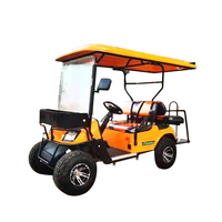 Vente en gros 48V Mini Limousine voiturette de golf Manufacture 4 places rapide Buggy électrique monoplace