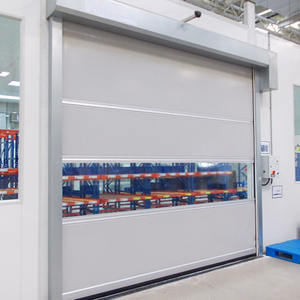 Porte à <span class=keywords><strong>volet</strong></span> <span class=keywords><strong>roulant</strong></span> rapide automatique <span class=keywords><strong>motorisée</strong></span> Porte en PVC à grande vitesse Porte roulante à grande vitesse - Product Image 1