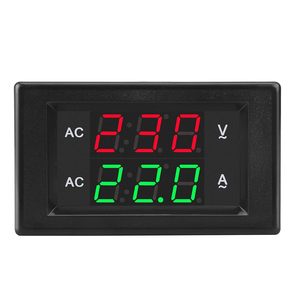 Voltmètre numérique AC 500V 100A, ampèremètre, panneau LED 2 en 1, multimètre, testeur <span class=keywords><strong>de</strong></span> tension et d'<span class=keywords><strong>ampérage</strong></span> à 2 fils - Product Image 2