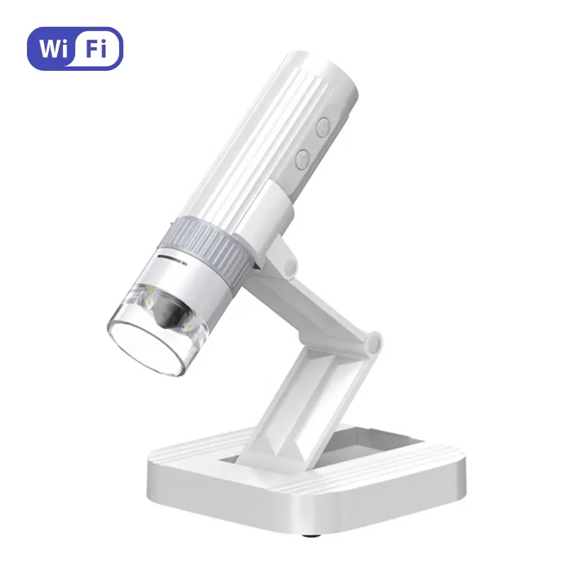 Digital WIFI Microscope 1000X Magnification Mini Handheld Microscope for Mobile Repair Skin Microscopio Magnifier LED Light OEM