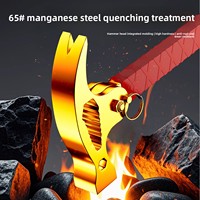 Marteau à griffes et clé multifonctionnel 2-en-1 réglable de 29 cm, de qualité industrielle, haute dureté, fabriqué en Chine