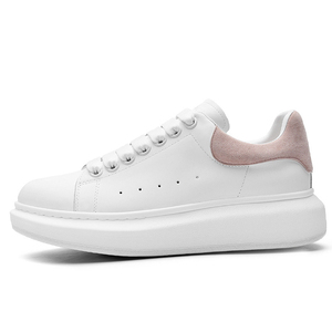 Chaussures de luxe McQ Designer Skateboard Sports hommes chaussures printemps été petites femmes blanches en cuir PU semelle épaisse chaussures décontractées - Product Image 6