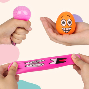Jincan Creative Skurrile TPR Osterei Squishy Toy Fun Prise Relief Frohes Osterei für Mädchen - Product Image 3
