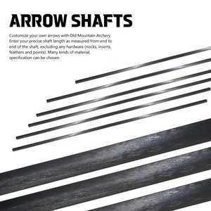 Nuovo prodotto ricurvo tiro con l'arco colonna vertebrale 1000 tiro albero freccia all'aperto - Product Image 4