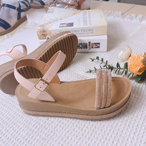 Sandalias De Lujo Para Mujer Duraderas y Ligeras Para Actividades al Aire Libre y el Hogar Sandalias con Cuña Para Mujer 2023 - Product Image 1