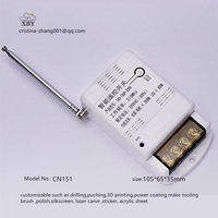 Geomagnetik perumahan induksi plastik tahan air kandang elektronik IOT Project Casing CN151Plastic kandang 105*65*35mm