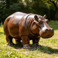 Sculpture de pieuvre en bronze antique, statue réaliste de créature marine en métal, ornement de pieuvre en cuivre moulé à la main