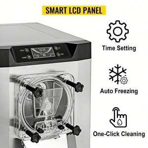 Máquina de helados duros, fruta congelada, 1400W, 20L/H - Product Image 5