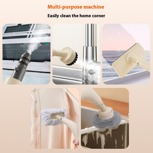 <span class=keywords><strong>Nettoyeur</strong></span> <span class=keywords><strong>vapeur</strong></span> 1200W, réservoir de 300ml, <span class=keywords><strong>8</strong></span> accessoires pour la cuisine, les vêtements, la climatisation, la désinfection de la maison - Product Image 5