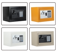 Mini Caja Fuerte Electrónica Inteligente FS-YP-17, Nuevo Gabinete de Seguridad para Oficina con Cerradura de Llave para Dinero, Joyas, Relojes y Objetos de Valor