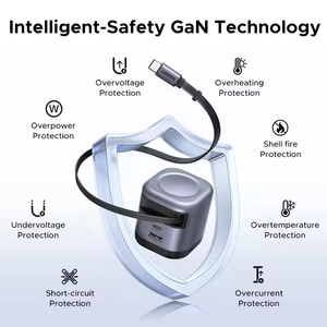 <span class=keywords><strong>Cargador</strong></span> <span class=keywords><strong>UGREEN</strong></span> GaN de 45W con Cable Retráctil, UFCS PPS QC para <span class=keywords><strong>iPhone</strong></span> 16 15Pro Samsung S25 iPad Macbook, <span class=keywords><strong>Cargador</strong></span> Rápido PD 3.0 - Product Image 5