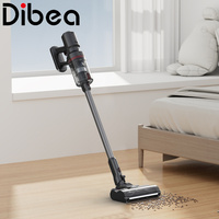 Dibea FC22 Aspirateur sans fil Aspirateur balai 6-en-1 avec aspiration 28 kpa Grande batterie 8x2200mAh