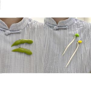 売れ筋学生クリエイティブバースデーギフトバッグアクセサリー楽しい風変わりなPVCシミュレーション食品野菜ブローチに私の娘 - Product Image 5