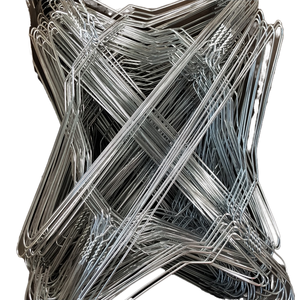 Ganchos <span class=keywords><strong>de</strong></span> Alambre Desechables para Lavandería al por Mayor, Ganchos <span class=keywords><strong>de</strong></span> Metal para Ropa para Tintorerías - Product Image 4