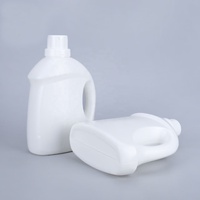 Bouteille de détergent à lessive liquide en plastique PEHD personnalisée 1L 2L 3L 5L avec joint de bouchon de la couronne conteneur d'emballage vide