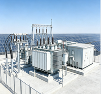 Transformateur triphasé immergé dans l'huile 35 kV 2500 kVA de qualité supérieure, à deux enroulements, personnalisable, avec inspection en usine, alimentation principale 480 V