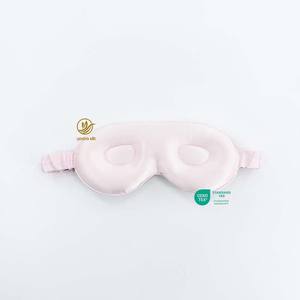 Antifaz para <span class=keywords><strong>Dormir</strong></span> <span class=keywords><strong>de</strong></span> Seda 100% con Relleno <span class=keywords><strong>de</strong></span> Espuma Viscoelástica, Estilo 3D, Ligero, para Oscuridad Total y Relajación <span class=keywords><strong>de</strong></span> Lujo, MOQ <span class=keywords><strong>Bajo</strong></span> - Product Image 1