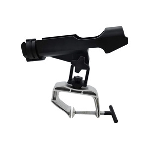Soporte para caña de pescar, abrazadera de aluminio para caña de pescar, soporte de ángulo ajustable para cañas de pescar - Product Image 1
