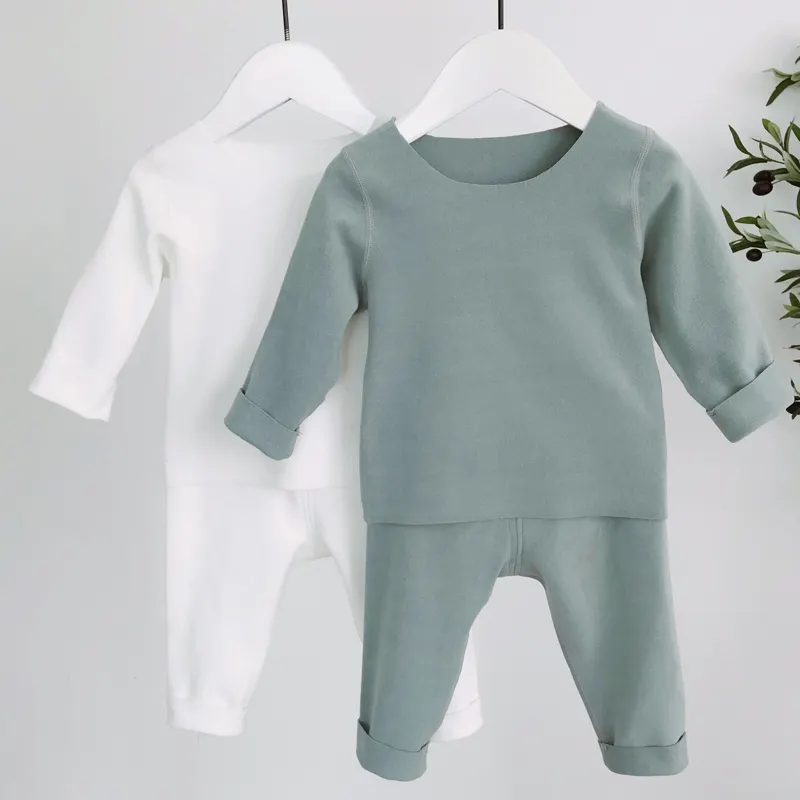 AustinBella/commercio all'ingrosso autunno inverno boutique abbigliamento per bambini set neonato ragazzo vestiti per bambini set pigiama design personalizzato di alta qualità
