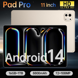 แท็บเล็ต padpro พร้อม8 Gen 3 (10-core)-11 "HD + 2560*1600, 16GB + 1TB, Android 14, 72MP + กล้อง108MP, 8800MAH, 5g - Product Image 3