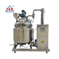Machine industrielle certifiée par CE & ASME de réservoir de concentration sous vide de BLS capacité de 50L à 2000L pour le lait de jus de sirop de nourriture