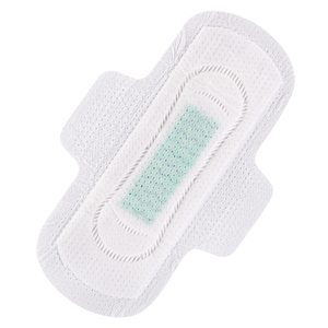Productos de higiene femenina Materias primas para servilletas sanitarias Servilleta sanitaria <span class=keywords><strong>desechable</strong></span> de algodón con alas regulares para mujeres - Product Image 2