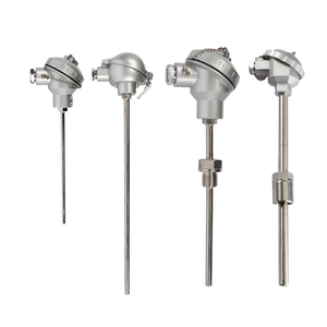 Sensor/Transmisor de Temperatura Integrado a Prueba de Explosiones, Termopar PT100 RTD, Construcción de Acero Inoxidable IP67, Alta Precisión - Product Image 1