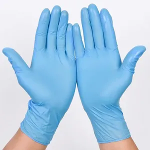 100Pcs Disposable Nitrile Gloves Latex Free for Nail Manicure Hairdressing Tattoo Preparation Nail Salon Cleaning <b>Tools</b> - Product Image 6