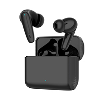 Earbud Bluetooth Nirkabel untuk Android & IOS Kontrol Sentuh, Tahan Air, Suara Hi-Fi