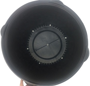Pot en plastique noir pour pépinière, pot pour plantation d'arbre, 15 pièces, 10 gallons - Product Image 4