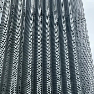 Chuyên nghiệp tùy chỉnh hiện đại tấm Ốp nhôm hợp kim bền cho khách sạn bệnh viện biệt thự với thiết kế đục lỗ - Product Image 6