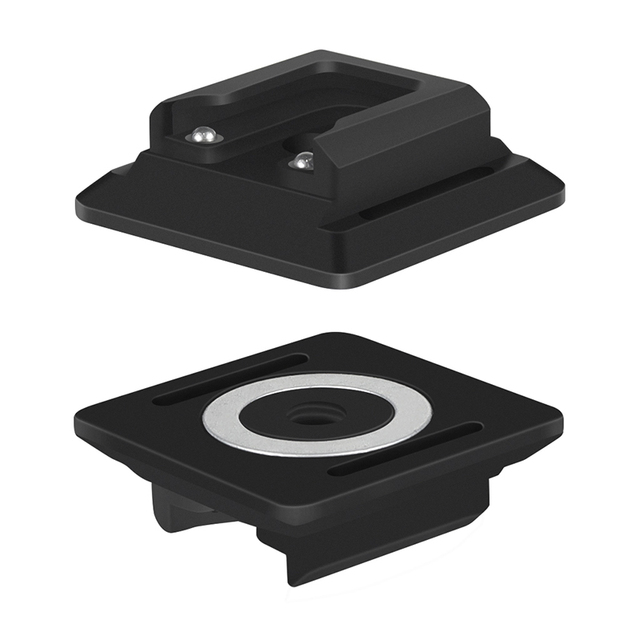 Magnetic Plate 1/4 Quick Release for Arca-Swiss to Cold Shoe Mount Adapter for GoPro Camera Flash Mic LED Tripod Ball Head Clamp
