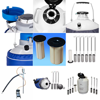 Générateur d'azote liquide en alliage d'aluminium YDS-6-50 avec réservoir LN2, moteur certifié CE, garantie 1 an
