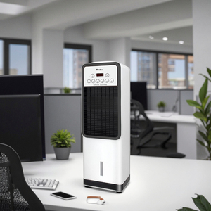 Xidnke đa chức năng dọc di động làm mát không khí tháp tiết kiệm năng lượng Sưởi ấm nhà Quạt làm mát AC/DC bán buôn sản phẩm nhựa - Product Image 2