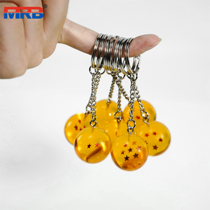 Llavero de Bola de Cristal de Anime <span class=keywords><strong>Dragon</strong></span> <span class=keywords><strong>Ball</strong></span>, Colgante de 1-7 Estrellas para Fans del <span class=keywords><strong>Cosplay</strong></span> - Product Image 1