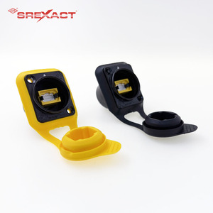 Conectores de fibra óptica OM3 MPO Premium de alto grado Enchufe de fibra óptica para exteriores con clasificación IP12 para transmisión de alta velocidad - Product Image 2