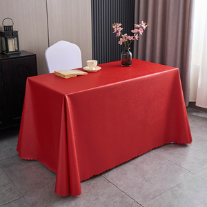 <span class=keywords><strong>Nappe</strong></span> de table en cuir synthétique résistante à la chaleur et à l'huile, texture premium PU, <span class=keywords><strong>nappe</strong></span> rectangulaire pour restaurant - Product Image 4