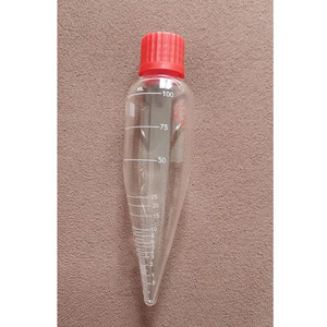 Tiandi <span class=keywords><strong>Lab</strong></span> 100ml Borosilicate Glass Oil <span class=keywords><strong>Centrifuge</strong></span> Tube 6 polegadas longo curto Cone com graduações brancas - Product Image 4
