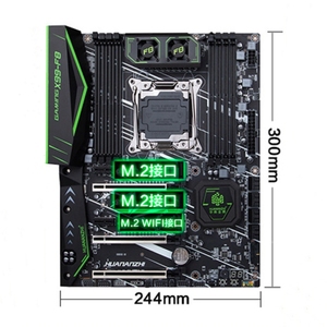 เมนบอร์ด HUANANZHI X99 พร้อมชุดคิท DDR4 สำหรับเดสก์ท็อป 2678v3/E5 2680v3 LGA2011 เมนบอร์ด X99 - Product Image 4