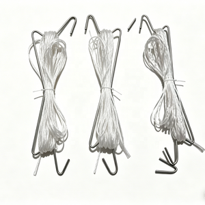 ตะขอแขวนคุณภาพสูง หลายขนาด สำหรับแขวน<span class=keywords><strong>เสา</strong></span> พร้อมตะขอคู่สำหรับการปลูกไม้เลื้อย - Product Image 1