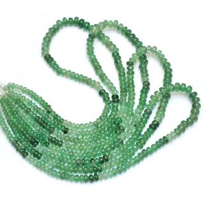 Cuentas Redondas Lisas de Cuarzo Fresa AAA+ de 5mm-7mm, Cuarzo Verde Natural, Piedra Semipreciosa, Cuentas Sueltas Cortadas a Mano para Joyería - Product Image 5